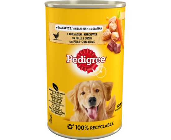 Pedigree with chicken and carrots in jelly 400g