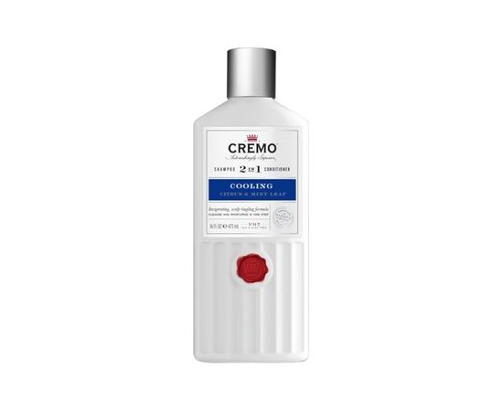Cremo Citrus & Mint Leaf Cooling Shampoo 2in1 Condicioner - Osvěžující šampon a kondicionér 2v1 473ml