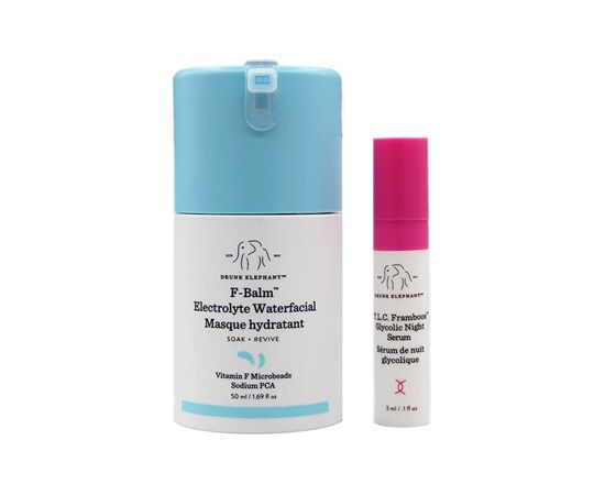 Drunk Elephant F-Balm + T.L.C. Framboos Set