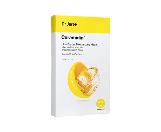 Dr. Jart+ Ceramidin Skin Barrier Moisturizing Mask 5 x 22.0g