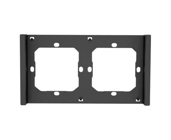 Frame for switch M5 80 double 2-fold SONOFF M5-2C-80-F (graphite/black)