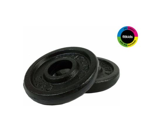 Tunturi Весовые диски 1.25кг, Черные, 2 шт.
