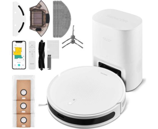 Robotic vacuum cleaner Sencor, automatic emptying