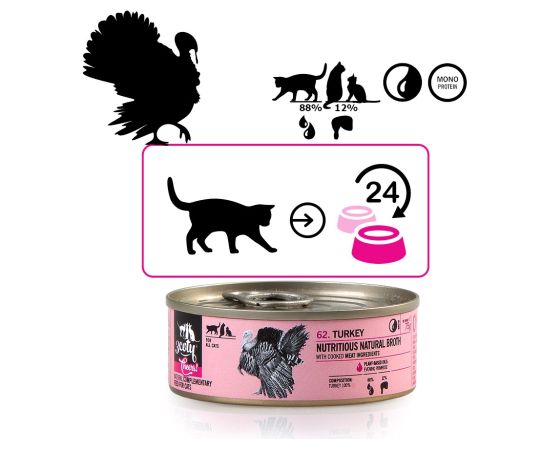 3COTY Turkey Cheers! - wet cat food - 75g