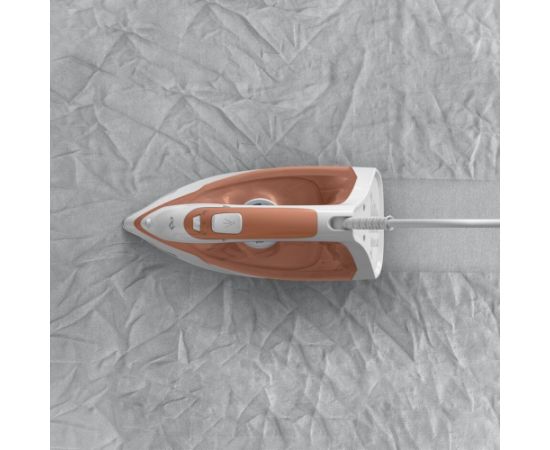 Tefal Virtuo 30 FV2C40E0 iron Dry & Steam iron Ceramic soleplate 2000 W Peach, White