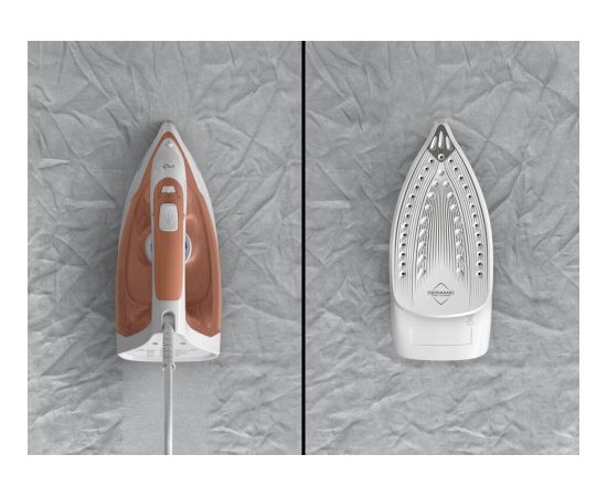 Tefal Virtuo 30 FV2C40E0 iron Dry & Steam iron Ceramic soleplate 2000 W Peach, White