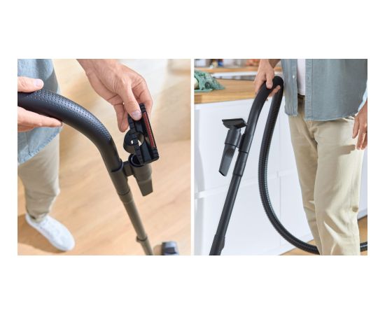 Bosch Serie 4 BGB38BA1 vacuum 4 L Cylinder vacuum Dry 600 W Dust bag