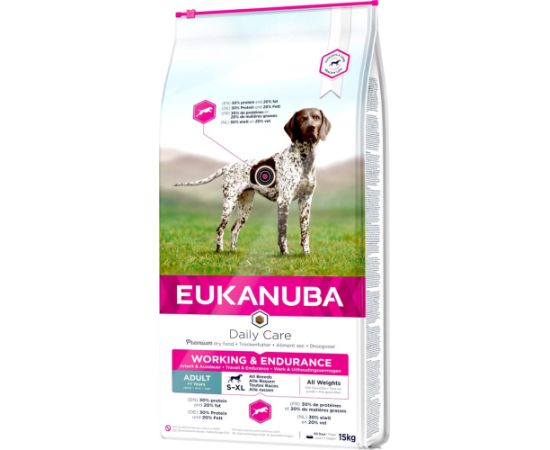 EUKANUBA Daily Care Working & Endurance - dry dog food - 15kg