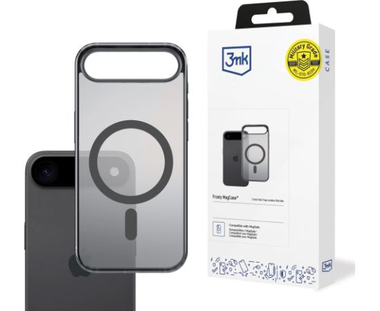 Чехол 3mk Frosty MagCase Apple iPhone 17 Air черный