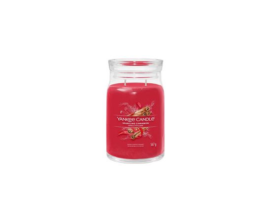 Yankee Candle Sparkling Cinnamon Signature Candle 567.0g Telpu aromāti