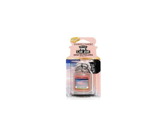 Yankee Candle Pink Sands Ultimate Car Jar - Luxury car tag