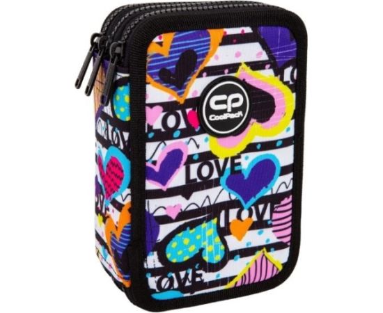 Triple decker pencil case with equipment CoolPack Jumper 3 DIARY