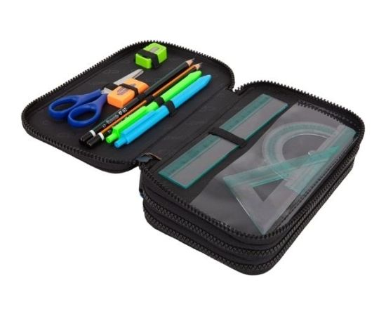 Triple decker pencil case with equipment CoolPack Jumper 3 DIARY