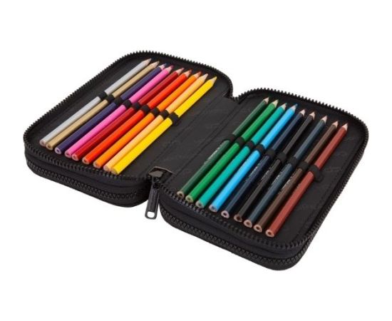 Triple decker pencil case with equipment CoolPack Jumper 3 DIARY