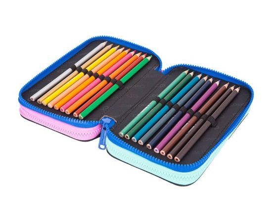 Triple decker pencil case with equipment CoolPack Jumper 3 TENNIS STAR