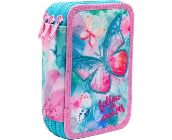Triple decker pencil case with equipment CoolPack Jumper 3 DREAMS