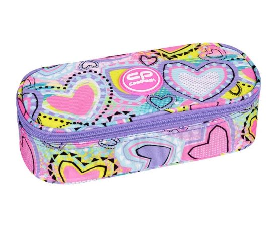 Pencil case CoolPack Campus PASTEL HEART