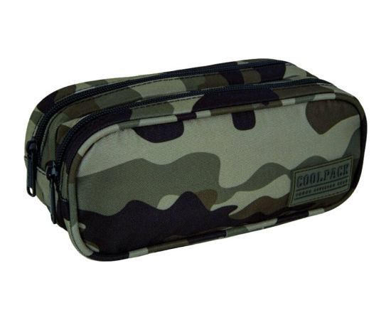 Pencil case CoolPack Clever CAMO CLASSIC