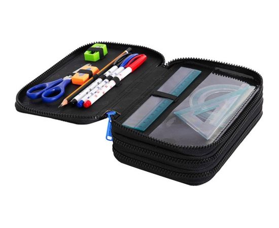 Triple decker pencil case with equipment CoolPack Jumper 3 FOOTBALL