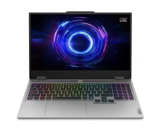 Notebook LENOVO LOQ 15IRX10 CPU  Core i7 i7-13650HX 2600 MHz 15.6" 1920x1080 RAM 32GB DDR5 4800 MHz SSD 512GB NVIDIA GeForce RTX 5070 8GB ENG Luna Grey 2.4 kg 83JE008YPB
