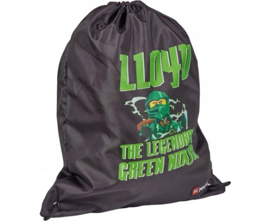 LEGO Ninjago Drawstring Bag 20286-2508 Czarne One size