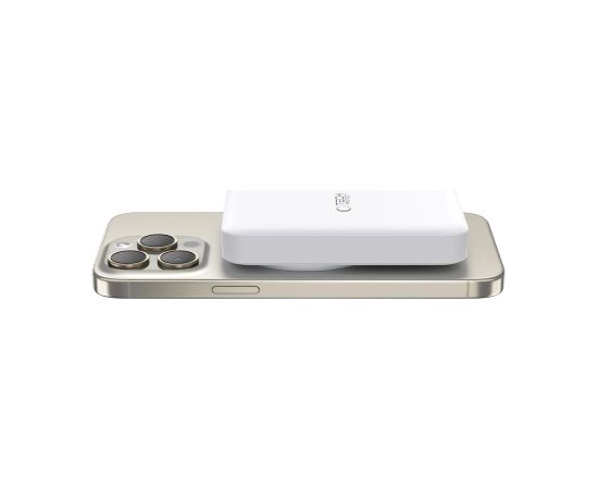 Tech-Protect LifeMag PB11 Powerbank с портом USB-C MagSafe 10000mAh 15W - белый + кабель USB-C