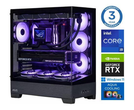INTOP AQUA i9-14900KF 32GB DDR5 2TB SSD M.2 NVME RTX5080 16GB
 WIN11 Personālie datori