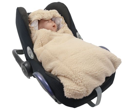 Lodger Wrapper Teddy ietināmā sedziņa, Birch - WPT 599  Wrapper обертывание одеял