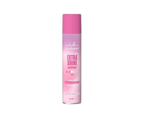 Invisibobble Extra Shine Hairspray - Lak na vlasy pro lesk vlasů 250ml