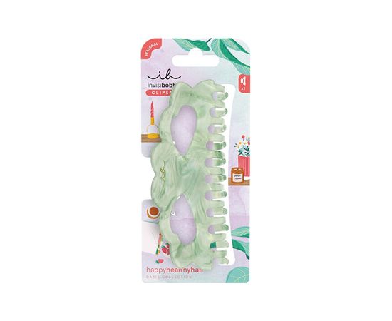 Invisibobble Clipstar L Oasis Matcha Reset - Skřipec do vlasů