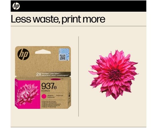HP 937e EvoMore (4S6W7NE) Ink Cartridge, Magenta