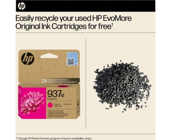 HP 937e EvoMore (4S6W7NE) Ink Cartridge, Magenta