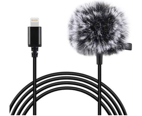 Jack Puluz tie microphone with clip PU426 1.5m 3.5mm Lightning
