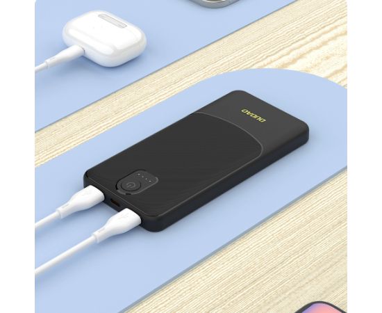 Powerbank Dudao K10 10000mAh 2.4A 2 x USB-A - черный