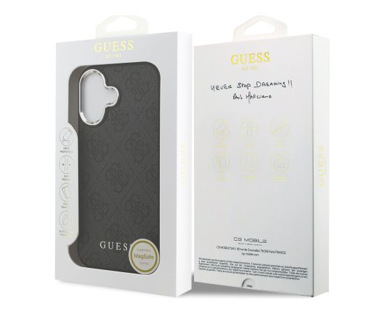 Guess 4G MagSafe Case Aizsargapvalks priekš Apple iPhone 17