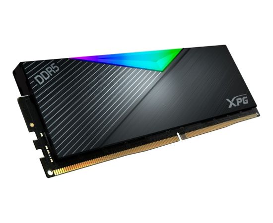 ADATA DDR5 32GB - 6400 - CL - 32 - Dual-Kit - AX5U6400C3216G-DCLARBK, Lancer RGB, XMP, black