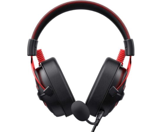 Havit H2002E Pro Headset Wired Head-band Gaming Black, Red