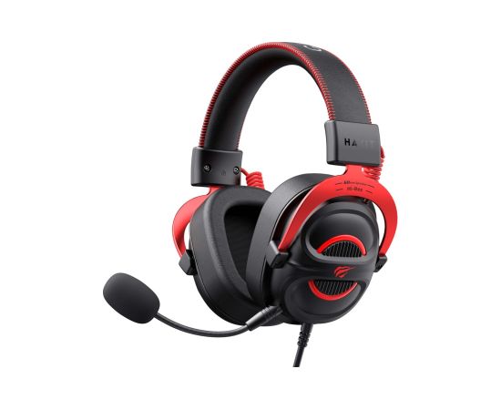 Havit H2002E Pro Headset Wired Head-band Gaming Black, Red