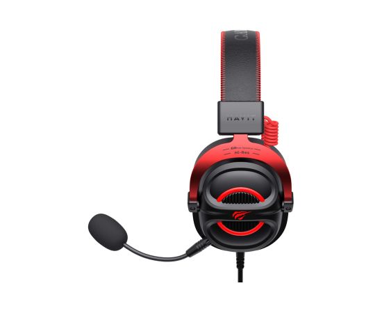 Havit H2002E Pro Headset Wired Head-band Gaming Black, Red