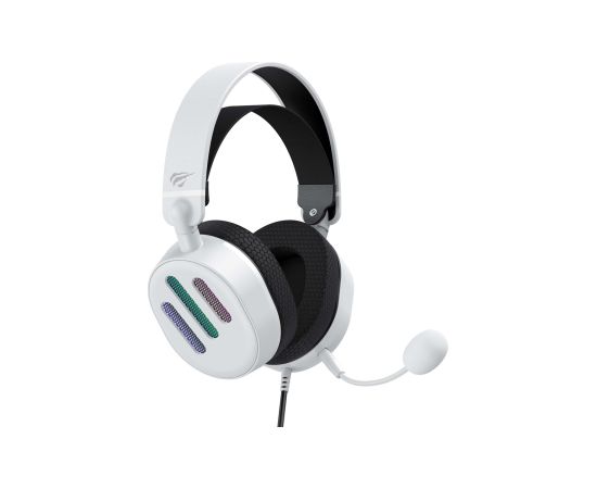 Havit H2038U - gaming headphones, black and white