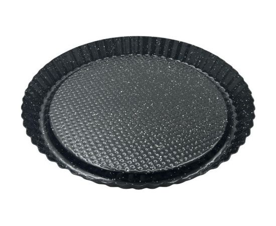 Kūkas forma, metāla, ar nepiedegošu pārklājumu, melna, diametrs 28 cm Klausberg, KB 7836