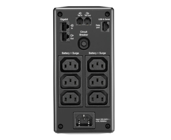 APC Back UPS Pro BR 650VA 6Outlets 390W AVR LCD Interface BR650MI