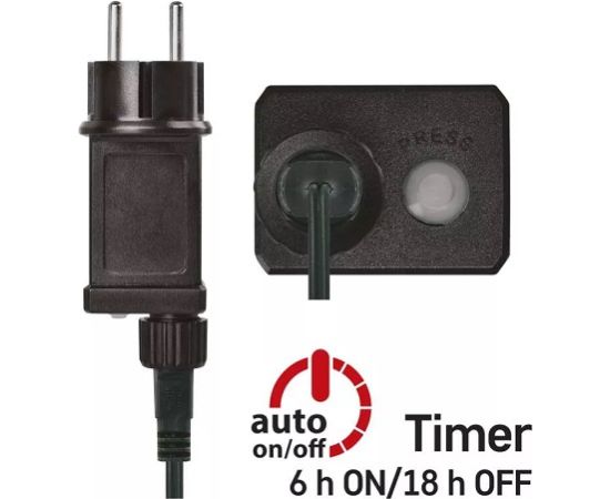 LED virtene, 230Vac, 10m, 96x LED, RGB, ar kontrolieriun IR tālvadības pulti, EMOS
