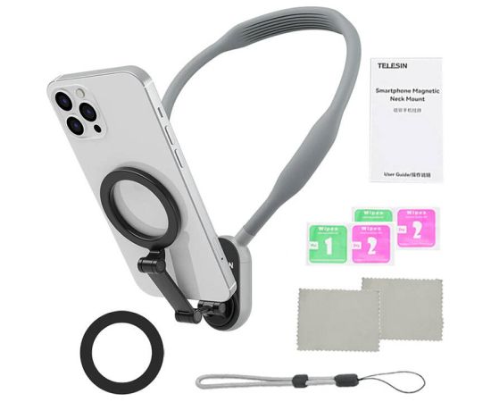 TELESIN magnetic neck mount for Iphone 12-16 MNM-002