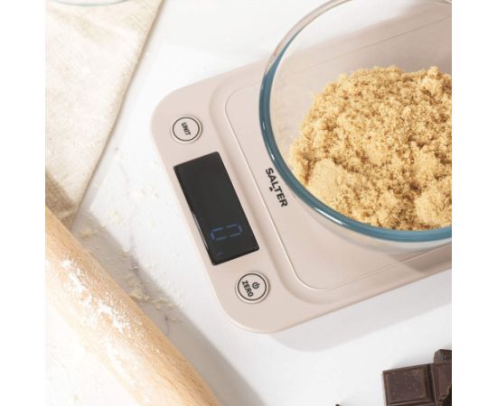 Salter 1067 TFXEU12 Digital Kitchen Scale – Cream