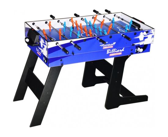 RoGer 4in1 Saliekamais galds spēlēm Biljards / Gaisa hokejs / Futbols / Galda teniss