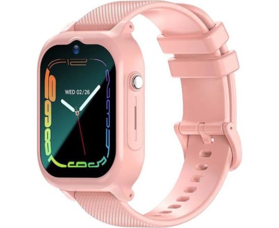 iWear   Z01 Pro 4G LTE Sim / GPS LBS WiFi Track IPX7 Kids Watch&Phone Call HD Camera Pink
