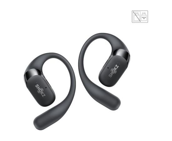 Shokz OpenFit 2+ Austiņas ar kaulu vadīšanas tehnoloģiju un Dolby Audio, Melnas