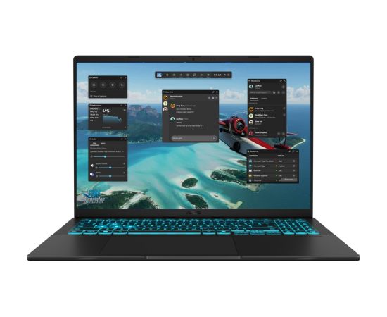 ASUS V16 V3607VM-RP007W Core 7 240H 16.0" WUXGA 144Hz 300nits AG 16GB DDR5 SSD1TB  GeForce RTX 5060 8GB WLAN+BT Cam1080p 63WHrs Win11 Black