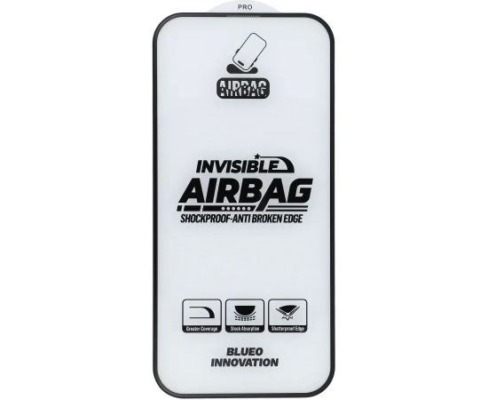 Tempered glass 5D Mr. Monkey Glass (Airbag Anti-Broken) Apple iPhone 17 Pro Max black